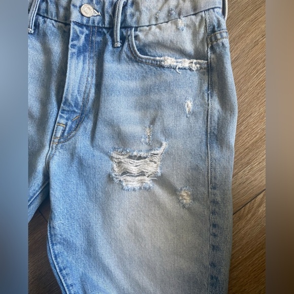 Mothers Distressed Straight Leg Ankle Frey Jeans Women’s 1 - Picture 4 of 14